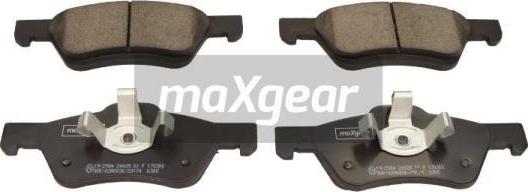 Maxgear 19-2984 - Bremžu uzliku kompl., Disku bremzes adetalas.lv