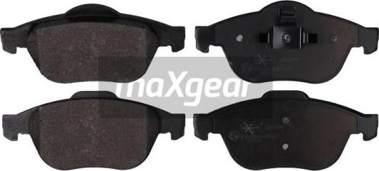 Maxgear 19-2092 - Bremžu uzliku kompl., Disku bremzes adetalas.lv