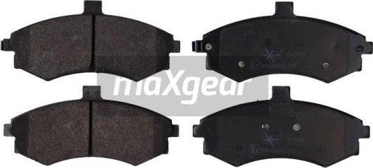 Maxgear 19-2165 - Bremžu uzliku kompl., Disku bremzes adetalas.lv