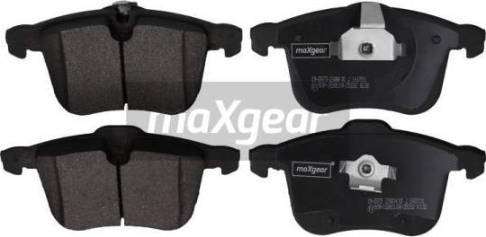 Maxgear 19-2873 - Bremžu uzliku kompl., Disku bremzes adetalas.lv