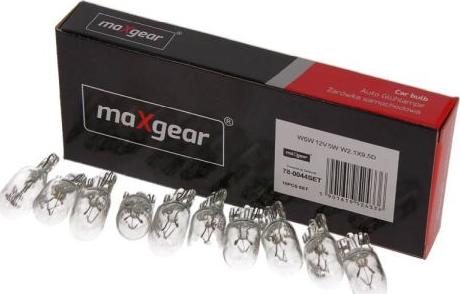 Maxgear 78-0044SET - Kvēlspuldze, Pagriezienu signāla lukturis adetalas.lv