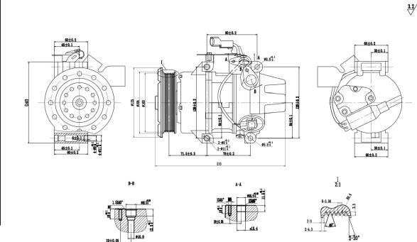 Maxgear AC375681 - Kompresors, Gaisa kond. sistēma adetalas.lv