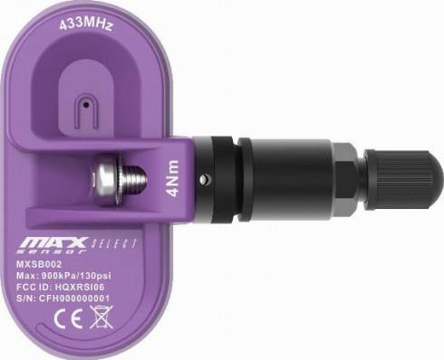 MaxSensor MXSB002 - Riteņu grieš. ātruma devējs, Riepu spiediena kontroles sist. adetalas.lv