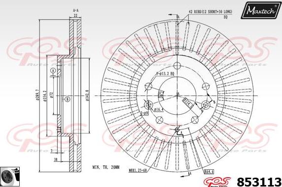 Maxtech 5271074 - Grozāmass statne, Riteņa piekare adetalas.lv