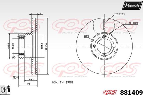 Maxtech 5273005 - Grozāmass statne, Riteņa piekare adetalas.lv