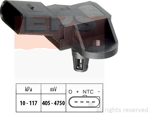 MDR EPS-1993 090 - Devējs, Izplūdes gāzu spiediens adetalas.lv