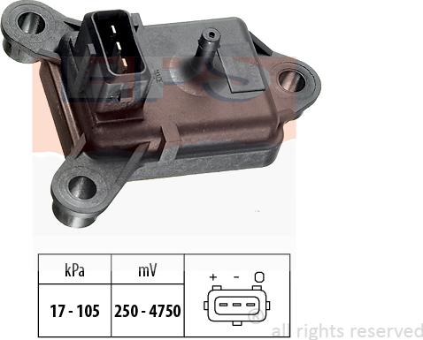 MDR EPS-1993 003 - Devējs, Pūtes spiediens adetalas.lv