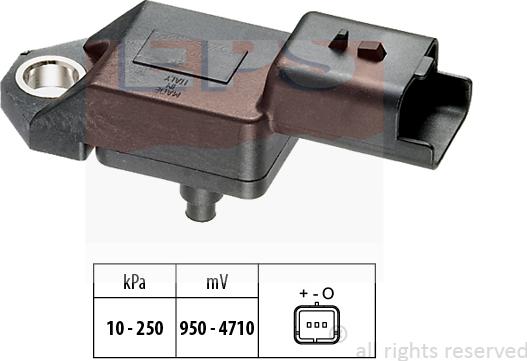 MDR EPS-1993 034 - Devējs, Izplūdes gāzu spiediens adetalas.lv