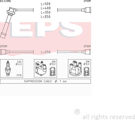 MDR EPS-1499 004 - Augstsprieguma vadu komplekts adetalas.lv