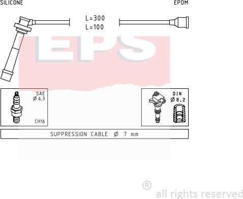 MDR EPS-1499 005 - Augstsprieguma vadu komplekts adetalas.lv