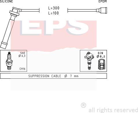 MDR EPS-1499 013 - Augstsprieguma vadu komplekts adetalas.lv