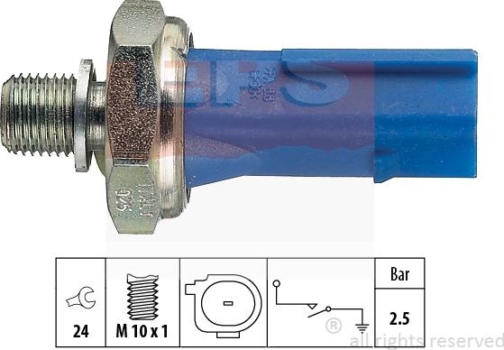 MDR EPS-1800 192 - Devējs, Eļļas spiediens adetalas.lv