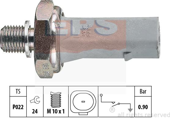 MDR EPS-1800 134 - Devējs, Eļļas spiediens adetalas.lv