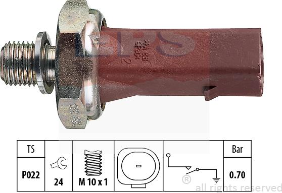 MDR EPS-1800 132 - Devējs, Eļļas spiediens adetalas.lv