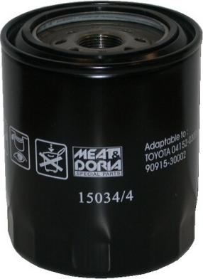 Meat & Doria 15034/4 - Eļļas filtrs adetalas.lv