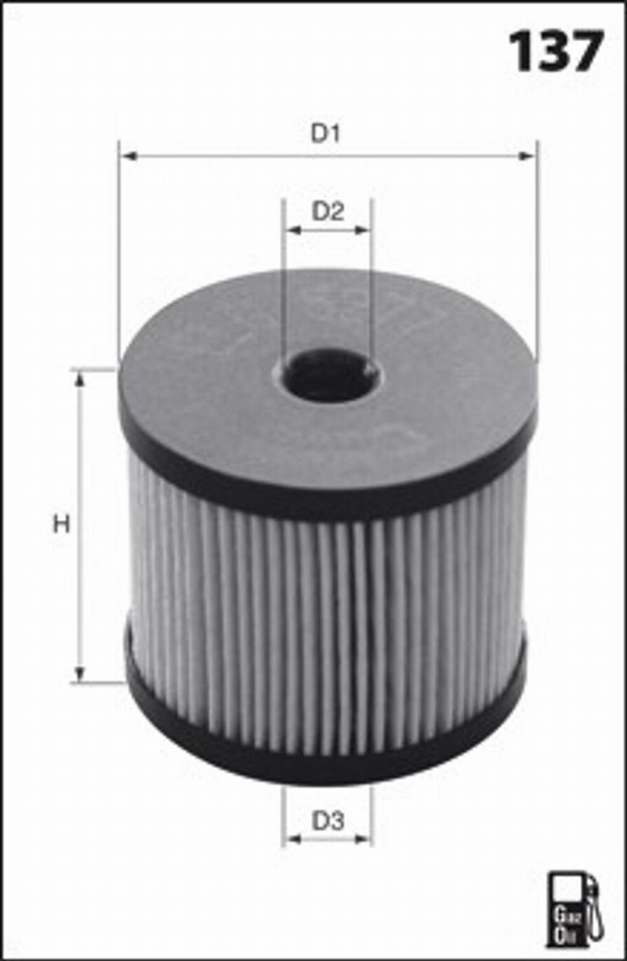 Mecafilter G02 - Degvielas filtrs adetalas.lv