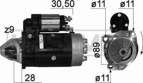 Messmer 220227A - Starteris adetalas.lv