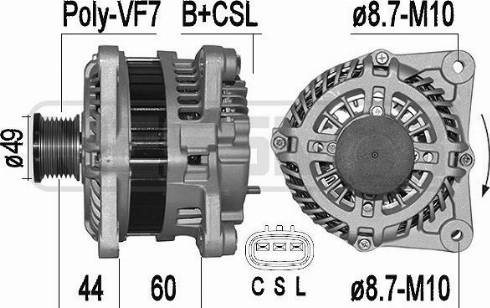 Messmer 209515A - Ģenerators adetalas.lv