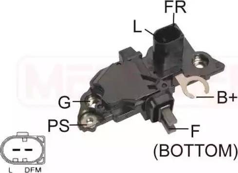 Messmer 215231 - Ģeneratora sprieguma regulators adetalas.lv