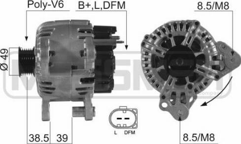 Messmer 210544A - Ģenerators adetalas.lv