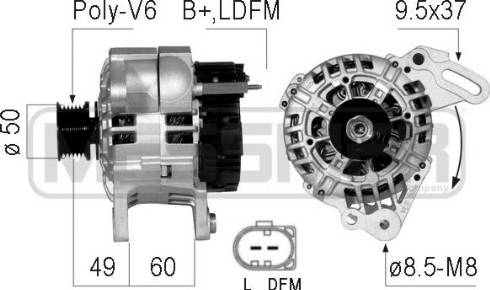 Messmer 210731A - Ģenerators adetalas.lv