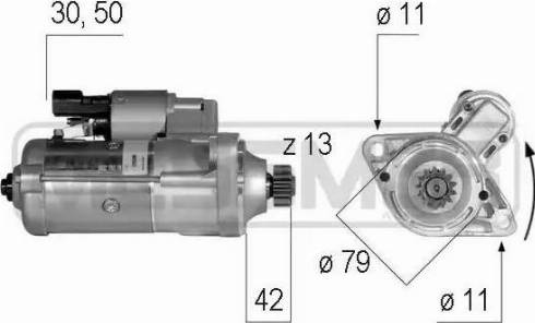 Messmer 220590 - Starteris adetalas.lv