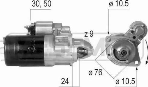 Messmer 220091 - Starteris adetalas.lv