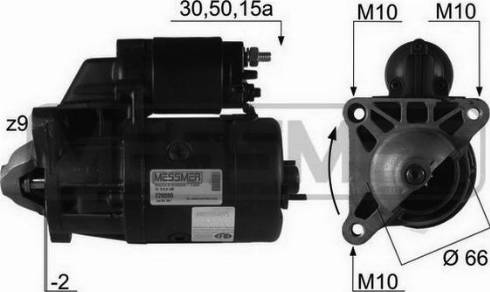 Messmer 220098R - Starteris adetalas.lv