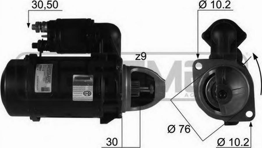 Messmer 220041 - Starteris adetalas.lv