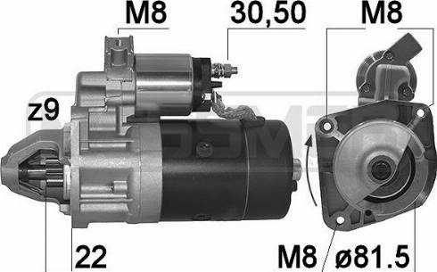 Messmer 220043A - Starteris adetalas.lv