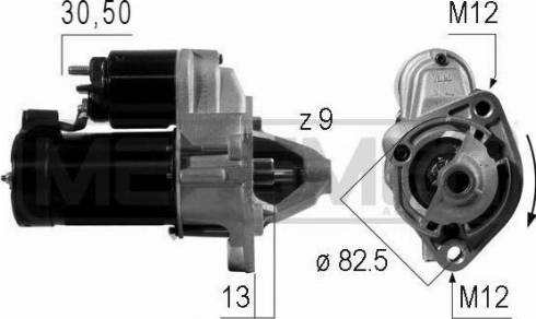 Messmer 220004A - Starteris adetalas.lv