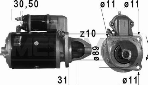 Messmer 220006A - Starteris adetalas.lv