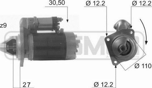 Messmer 220007A - Starteris adetalas.lv