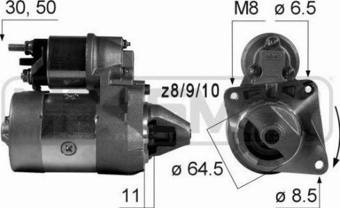 Messmer 220014A - Starteris adetalas.lv