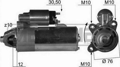 Messmer 220015A - Starteris adetalas.lv