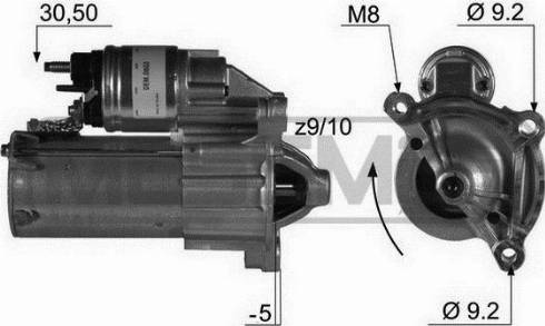 Messmer 220012A - Starteris adetalas.lv