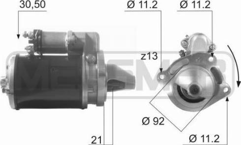 Messmer 220020A - Starteris adetalas.lv