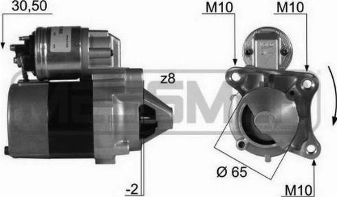 Messmer 220023A - Starteris adetalas.lv