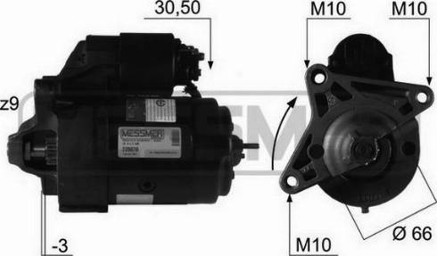 Messmer 220070R - Starteris adetalas.lv