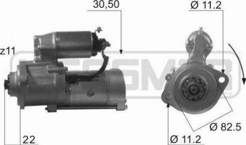 Messmer 220195A - Starteris adetalas.lv