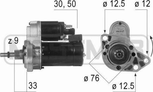 Messmer 220190A - Starteris adetalas.lv