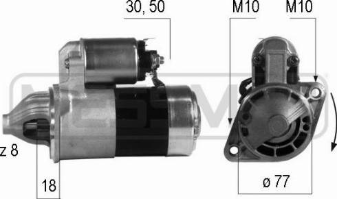 Messmer 220191A - Starteris adetalas.lv