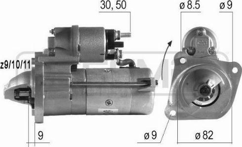 Messmer 220149A - Starteris adetalas.lv