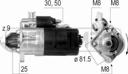 Messmer 220145A - Starteris adetalas.lv