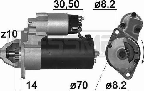 Messmer 220146A - Starteris adetalas.lv