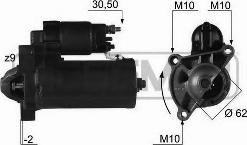 Messmer 220140 - Starteris adetalas.lv