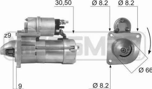 Messmer 220151 - Starteris adetalas.lv