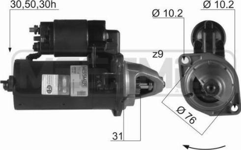 Messmer 220152R - Starteris adetalas.lv