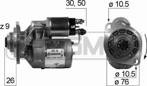 Messmer 220160A - Starteris adetalas.lv