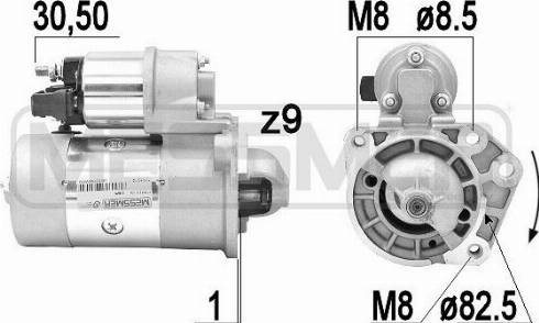 Messmer 220161R - Starteris adetalas.lv